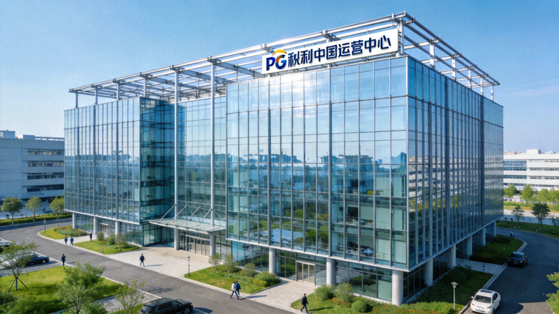 PG娱乐中国运营中心所在科技园区现代化办公楼外景